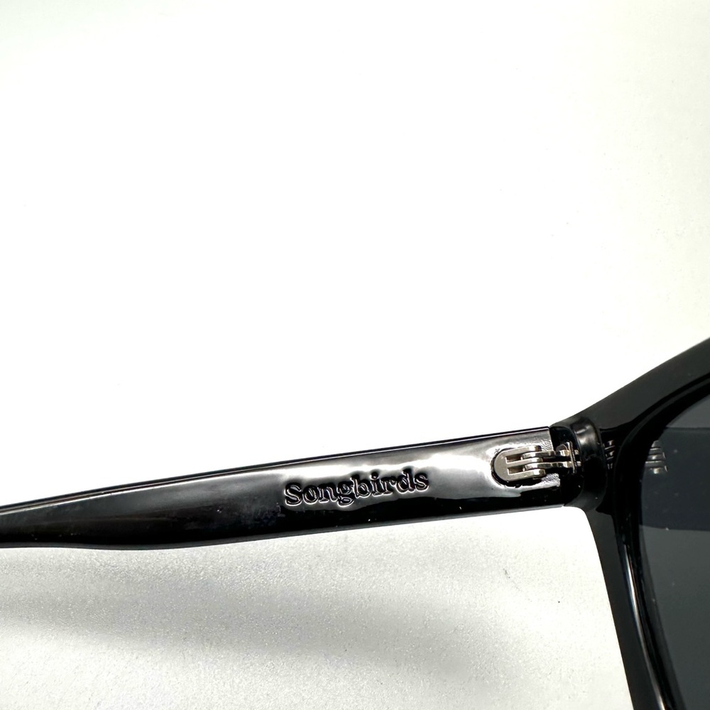 Knockaround Songbirds- Piano Black Black Square Polarized Sunglasses 50-19-145 - Picture 5 of 7